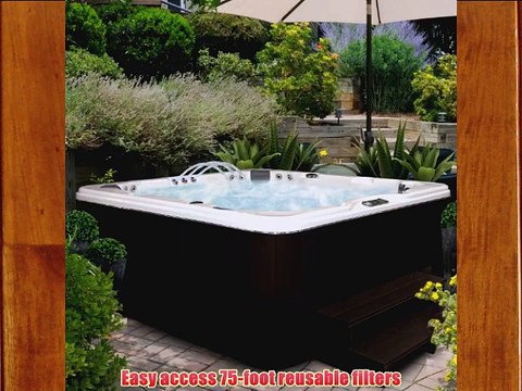 Coleman CO-756L-A 6-Person Spa Sterling Silver Lounger Without Speakers