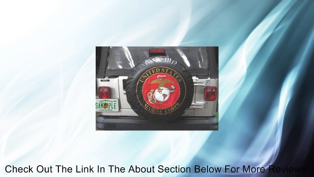 USMC Marines Spare Tire Cover 28 Diameter Corps SUV Review