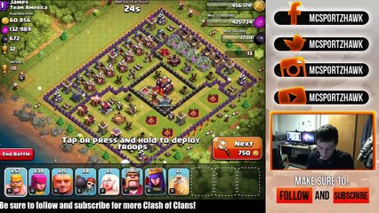 Clash of Clans - EPIC FAIL & EPIC WIN ATTACKS! - Insane 49% Raid Attack