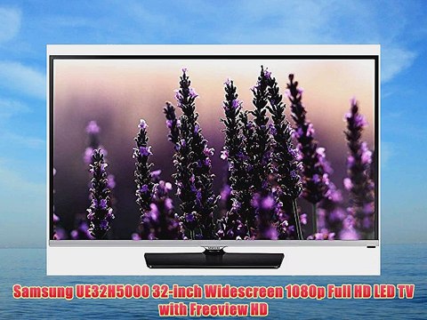 Samsung UE32H5000 32-inch Widescreen 1080p Full HD LED TV with Freeview HD