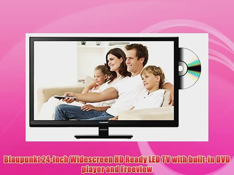 Blaupunkt 24-inch Widescreen HD Ready LED TV with built-in DVD player and Freeview