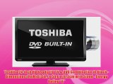 Toshiba 24D1433B/24D1433B2 24-inch High Definition LED TV with Built-In DVD Player