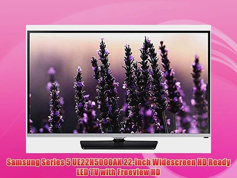 Samsung Series 5 UE22H5000AK 22-inch Widescreen HD Ready LED TV with Freeview HD