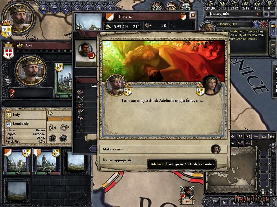 Code Triche Crusader Kings 2 V2.1.3 Steam