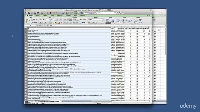 SEO Link Building Basics Video Tutorials _How to Analyze Computer's Backlinks 8