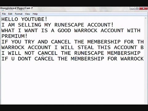 Buy Sell Accounts - SELLING RS ACCOUNT