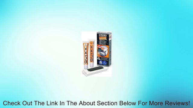 Quixx- Car Paint Scratch Repair/Removal System Review