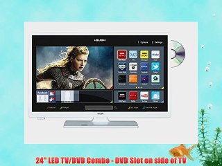 Bush LED24265DVDCNTDW 24 Inch Smart HD Ready LED TV/DVD Combo