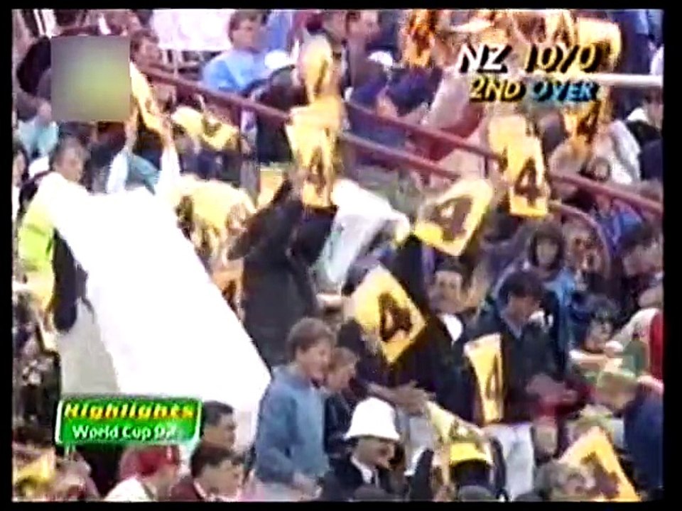 Pakistan vs New Zealand World Cup 1992 Group Match Highlights