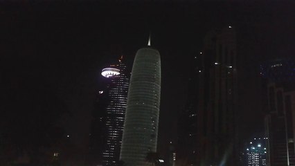 Lights are creating  world most beautiful building