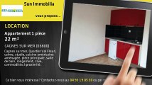 A louer - Appartement - CAGNES SUR MER (06800) - 1 pièce - 22m²