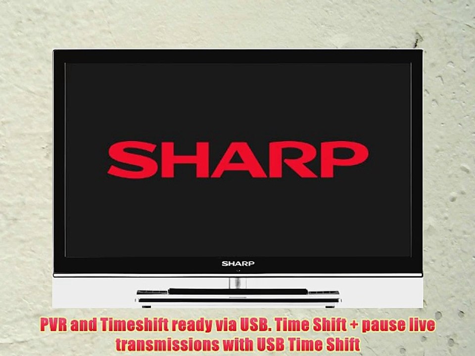 Sharp LC24LE250KBK 24-inch HD Ready LED TV with Freeview