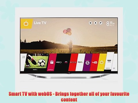 LG 47LB730V 47-inch Widescreen Full HD LED 3D Smart TV with webOS and Freeview HD