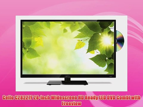 Cello C28227F 28-inch Widescreen HD Ready LED DVD Combi with Freeview