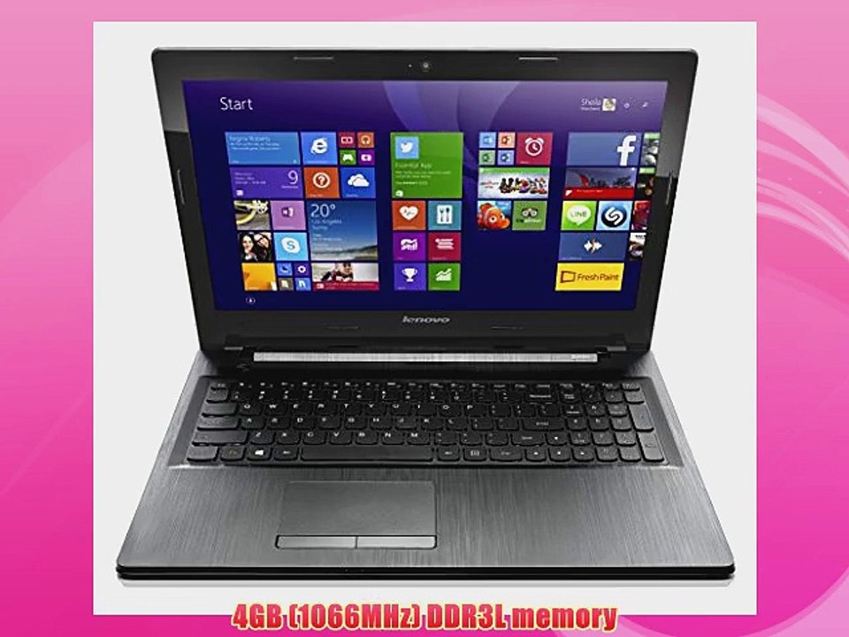 Lenovo G50-30 15.6-inch Notebook (Black) - (Intel Celeron N2840 2.16GHz 4GB RAM 500GB HDD Windows