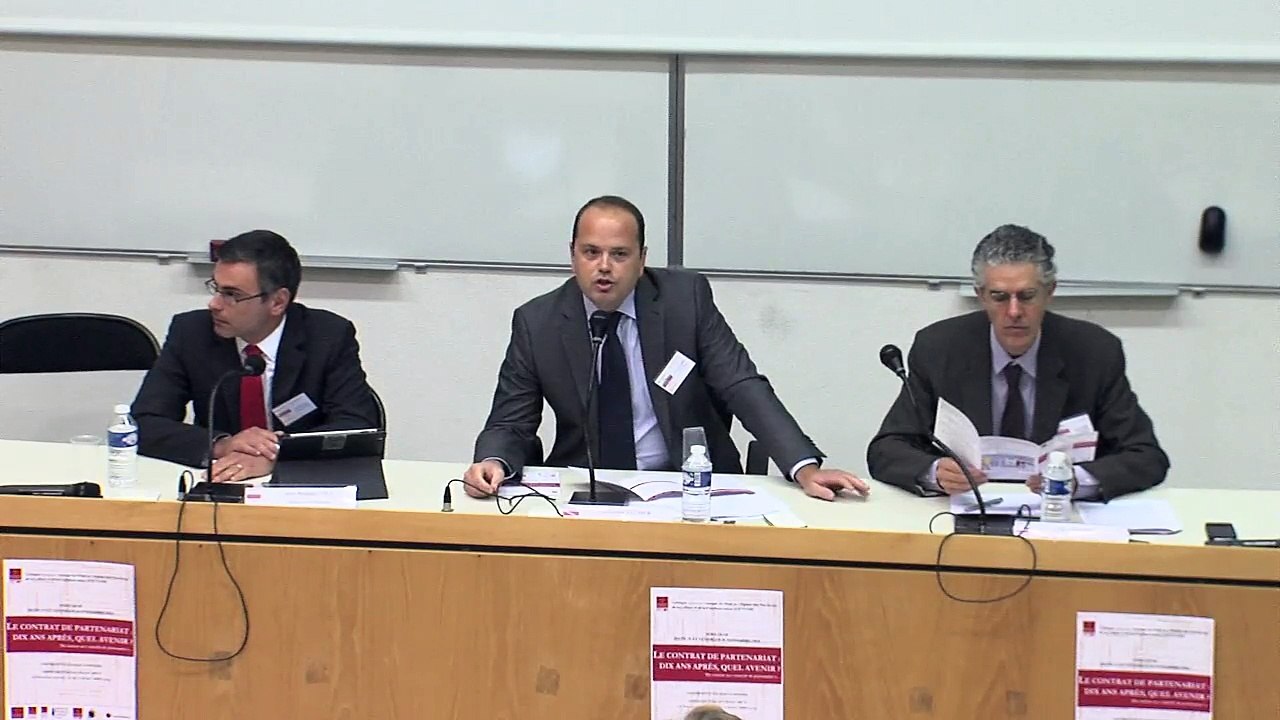 IDETCOM_Le contrat de partenariat - 10 - "L’appréciation par le pouvoir adjudicateur des critères d’éligibilité du contrat de partenariat", Jean-Baptiste VILA, Maître de conférences, Université de Bordeaux