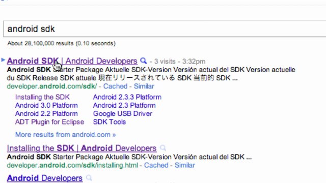 Android Application Development Tutorial - 3 - Installing Android SDK and Set up Emulator