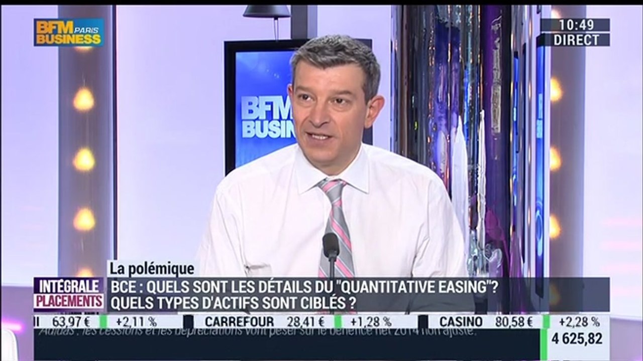 Nicolas Doze: Draghi annonce le lancement d'un QE: cette décision est-elle un frein à la reprise économique en Europe ? - 23/01