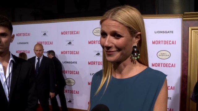 Gwyneth Paltrow Makes An Appearance For Johnny Depp and 'Mortdecai'