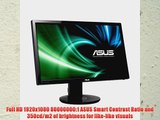 Asus VG248QE 24-inch 3D LED Monitor - Black (1920x1080 80000000:1 144 Hz 1ms DVI Display Port