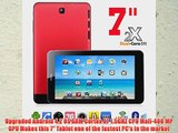 Kool(TM) Red 7 Inch Phone Mobile Tablet Dual Core Android 4.2 AllWinner A23 ARM Cortex A7 1.5GHZ