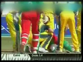 Brett Lee Hat-trick vs Kenya 2003 World Cup