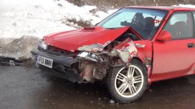 Kütahya'da Siste Zincirleme Kaza 10 Yaralı