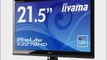 IIYAMA E2278HD-GB1 21.5 inch Widescreen 1080p Full HD LED Monitor (5ms VGA/DVI)
