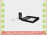 Seagate FreeAgent Theater HD Media Player and FreeAgent Go 250 GB USB 2.0 Portable External
