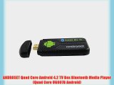 ANDROSET Quad Core Android 4.2 TV Box Bluetooth Media Player (Quad Core UG007B Android)