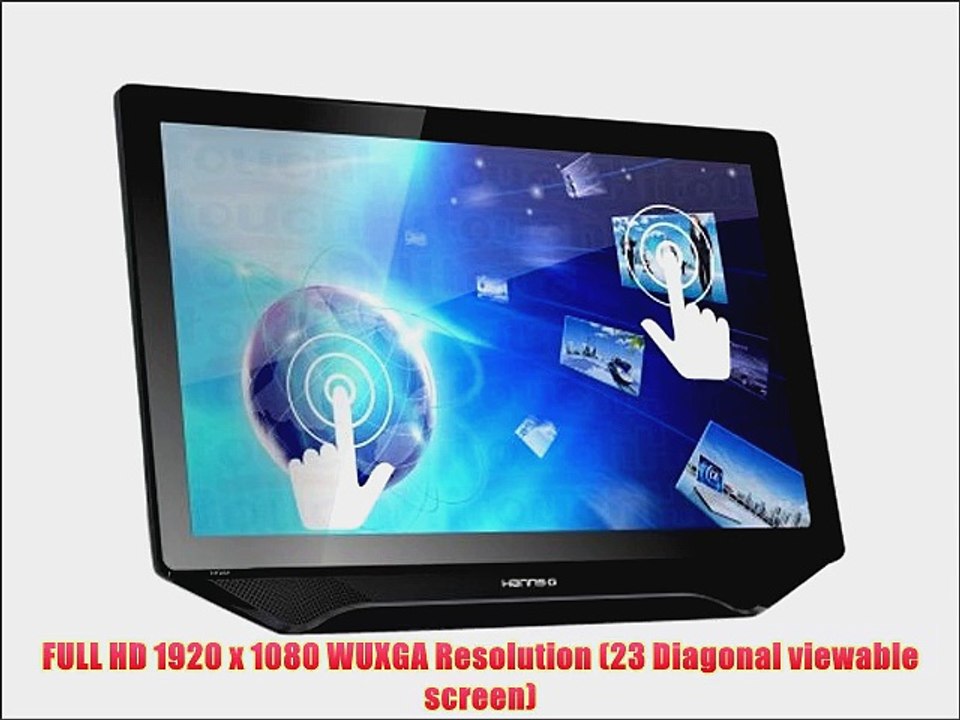 HannsG HT231HPB 23 inch Widescreen Touchscreen LCD Monitor
