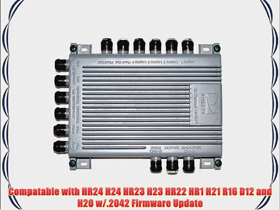 DIRECTV SWM16 Single Wire Multi-Switch (16 Channel) (SWM-16)