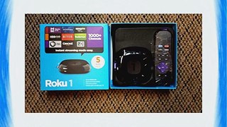 Roku 1 Streaming Player (Black) (Roku 2710RW) Special VUDU Edition with $5 VUDU credit