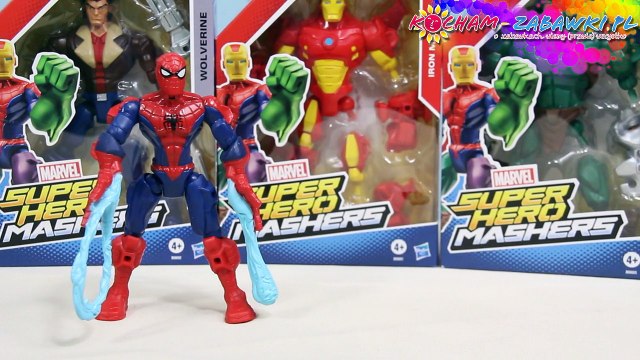 Spider Man - Super Hero Mashers - Marvel - Hasbro - A6825 B0690 - Recenzja  - video Dailymotion