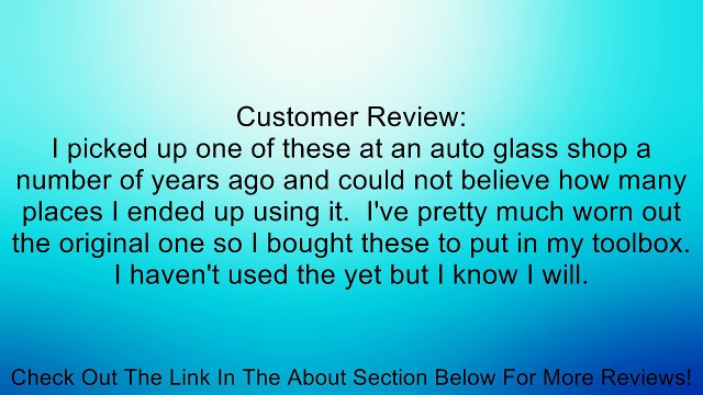 CRL Tapered End Windshield Stick Setting Tool - Pack of 5 Review