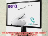BenQ GL2460 LED TN 24-inch W Monitor 1920 x 1080 Thin Bezel 12M:1 2 ms GTG 1000: 1 - Glossy