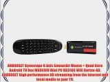 ANDROSET 2 IN 1 Android 4.2.2 Mini PC TV Box Rk3188 Quad core 8G   Fly Air Mouse with Mini