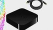 Apple TV Streaming Media Player (Latest Model) Bundle with High-Speed HDMI Cable (6 Feet /