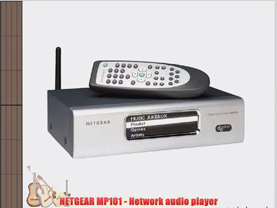 NETGEAR MP101 - Network audio player