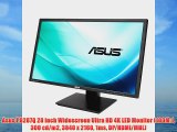 Asus PB287Q 28 inch Widescreen Ultra HD 4K LED Monitor (100M:1 300 cd/m2 3840 x 2160 1ms DP/HDMI/MHL)