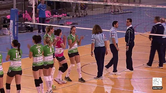 2015 - Agde - Volley Coupe Europe 1/4 de finale (Angels de Béziers contre Logrono)