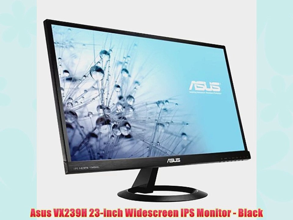 Asus VX239H 23-inch Widescreen IPS Monitor - Black