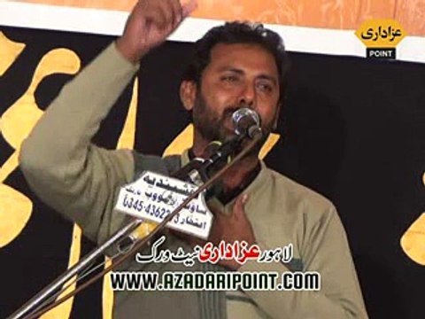 Zakir Safdar Abbas Notak Majlis 6 Safar 2014 Shekhupura