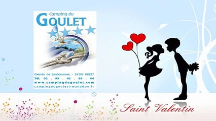 Promotions st valentin au camping Brest