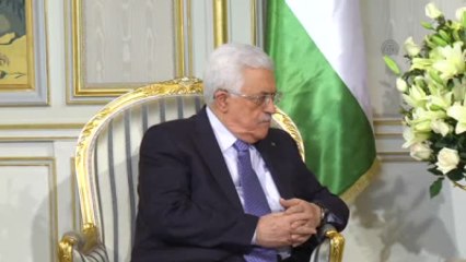 Filistin Devlet Başkanı Mahmud Abbas