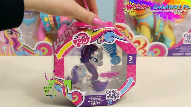 Water Cuties Rarity / Brokatowa Rarity - Cutie Mark Magic - My Little Pony - B0734 - Recenzja