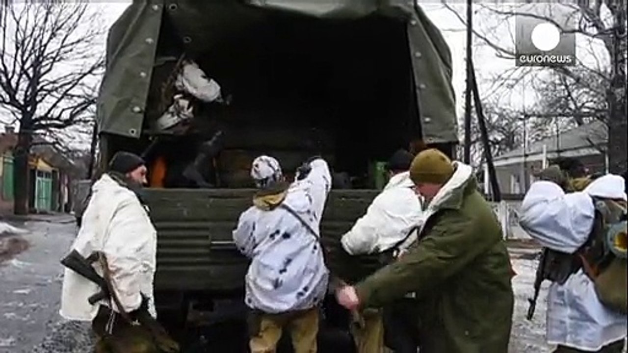 Offensive der pro-russischen Separatisten im Osten der Ukraine