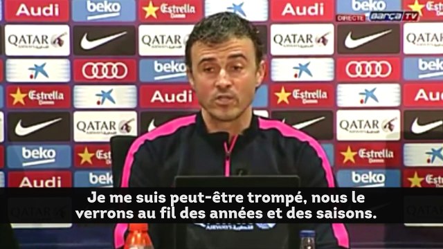 Luis Enrique garde confiance en Luis Suarez