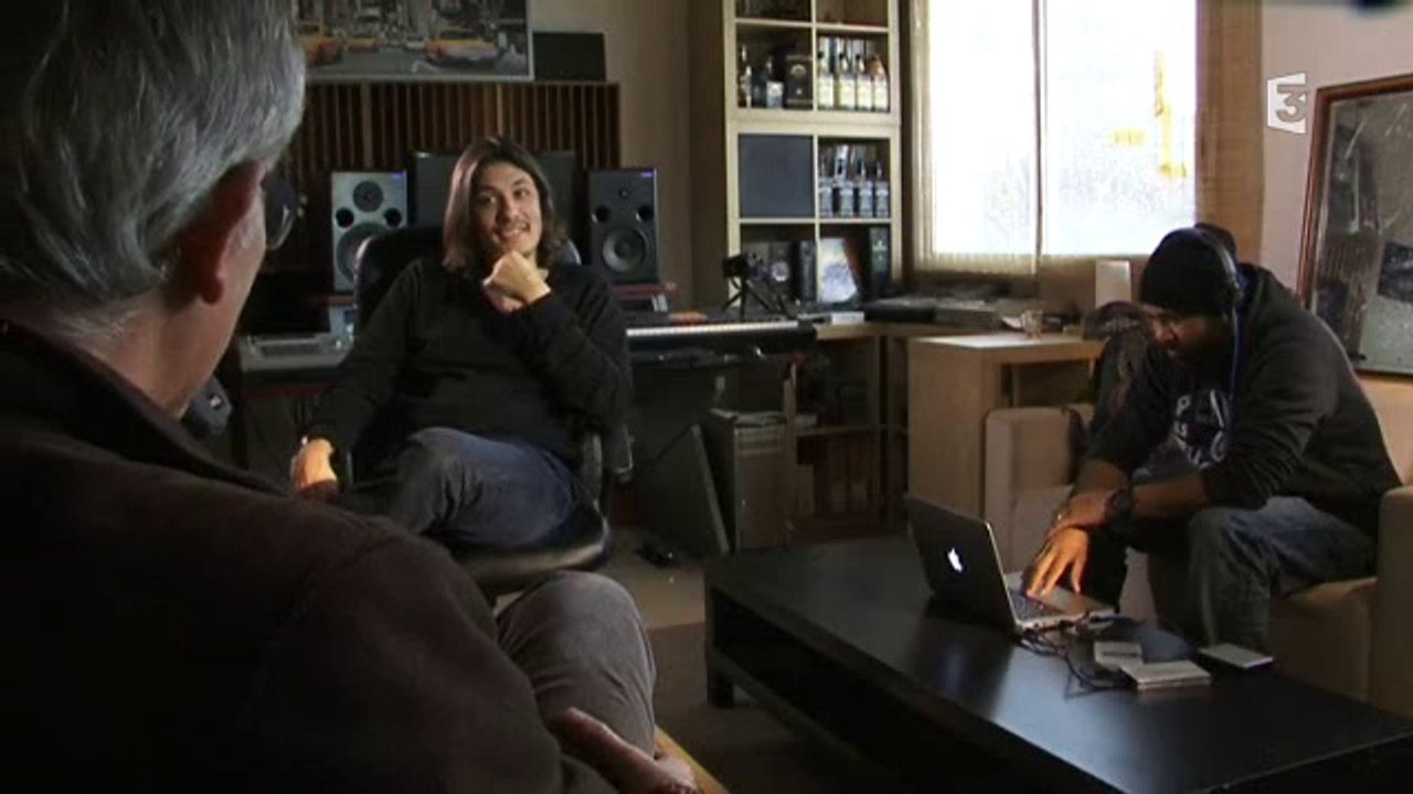 Le compositeur Sébastien Damiani et Faf Larage