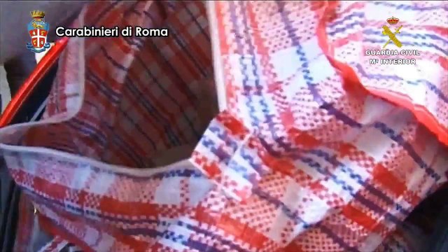 Roma - Operación Teodosio-Picoteo. Operaciones de la Guardia Civil.España.Italia (22.01.15)